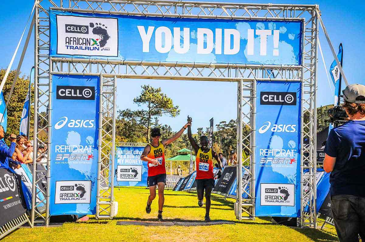 africanx trailrun finish